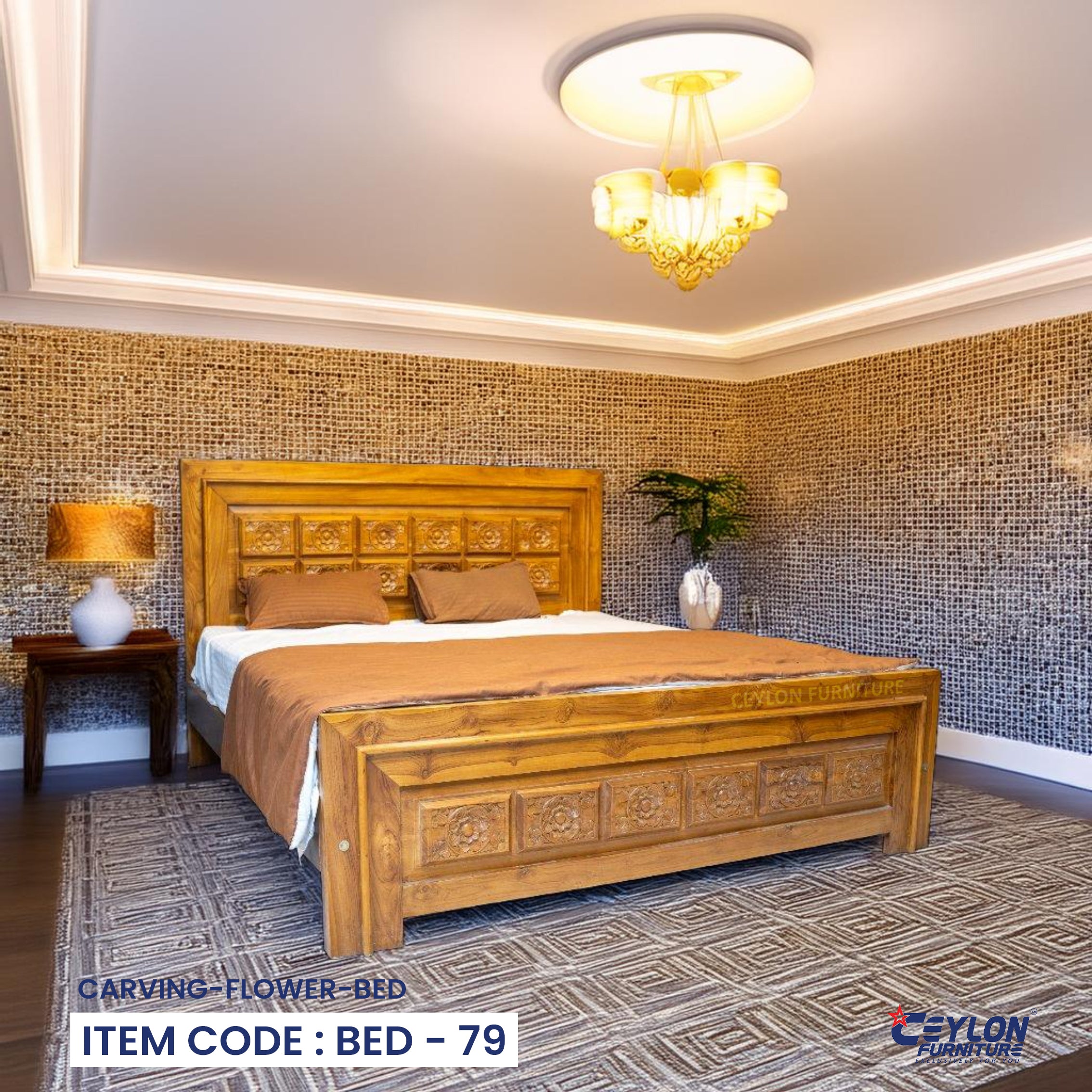 CARVING-FLOWER-BED
