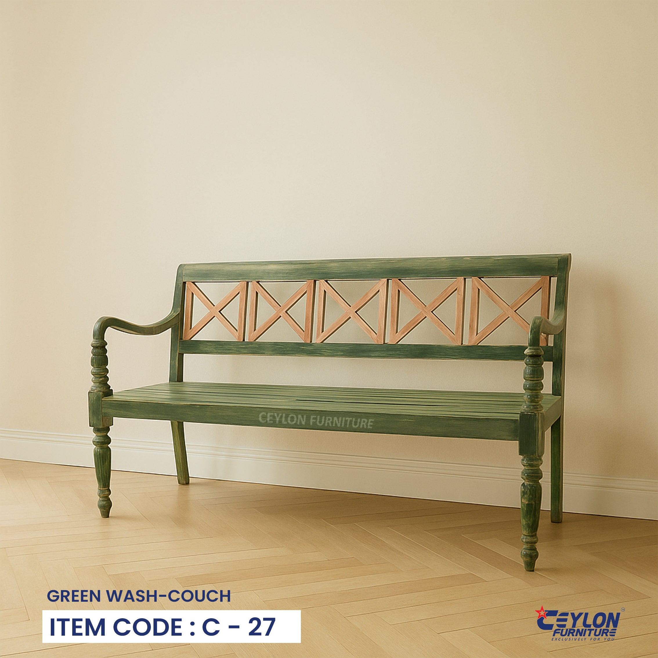 GREEN WASH-COUCH