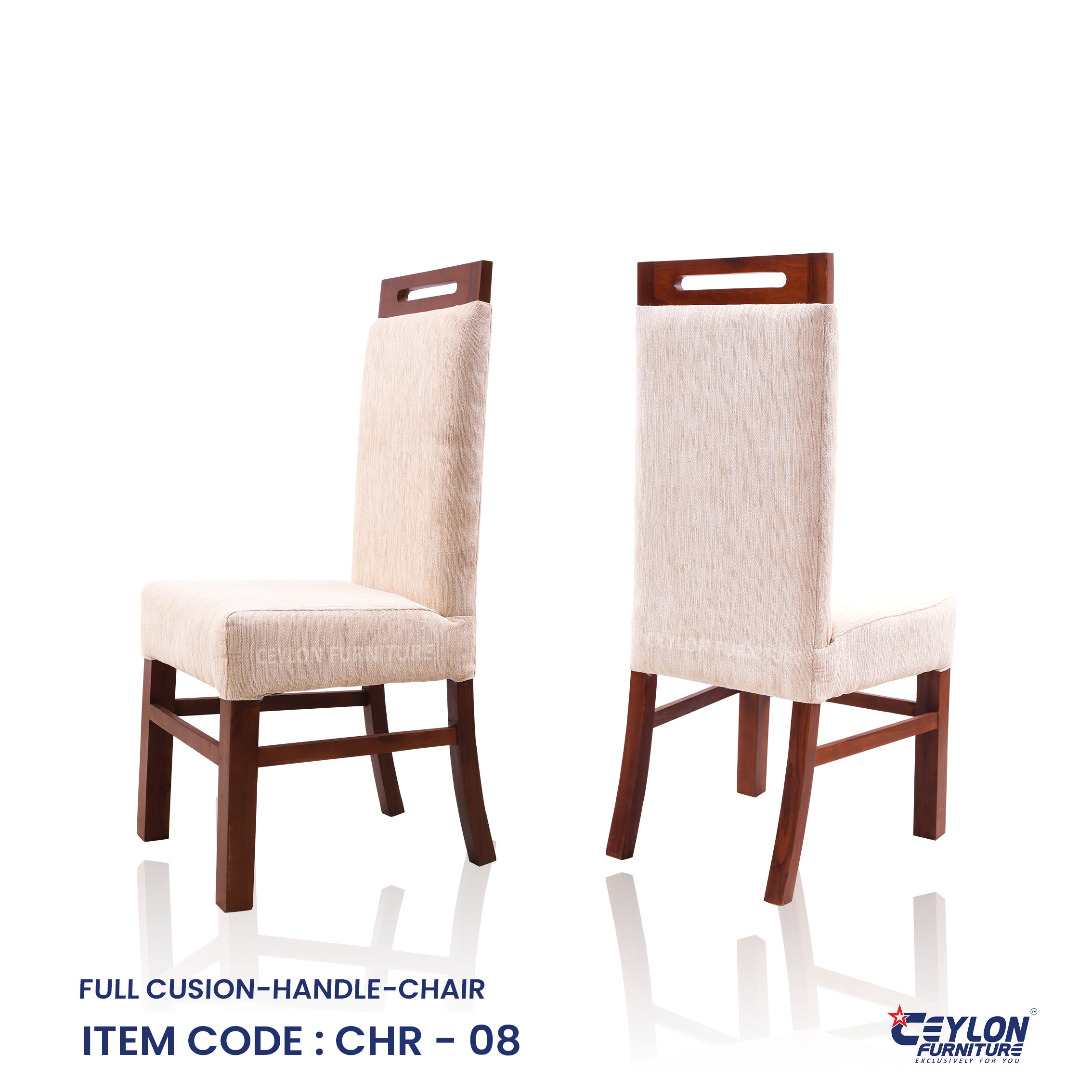 FULL CUSION-HANDLE-CHAIR