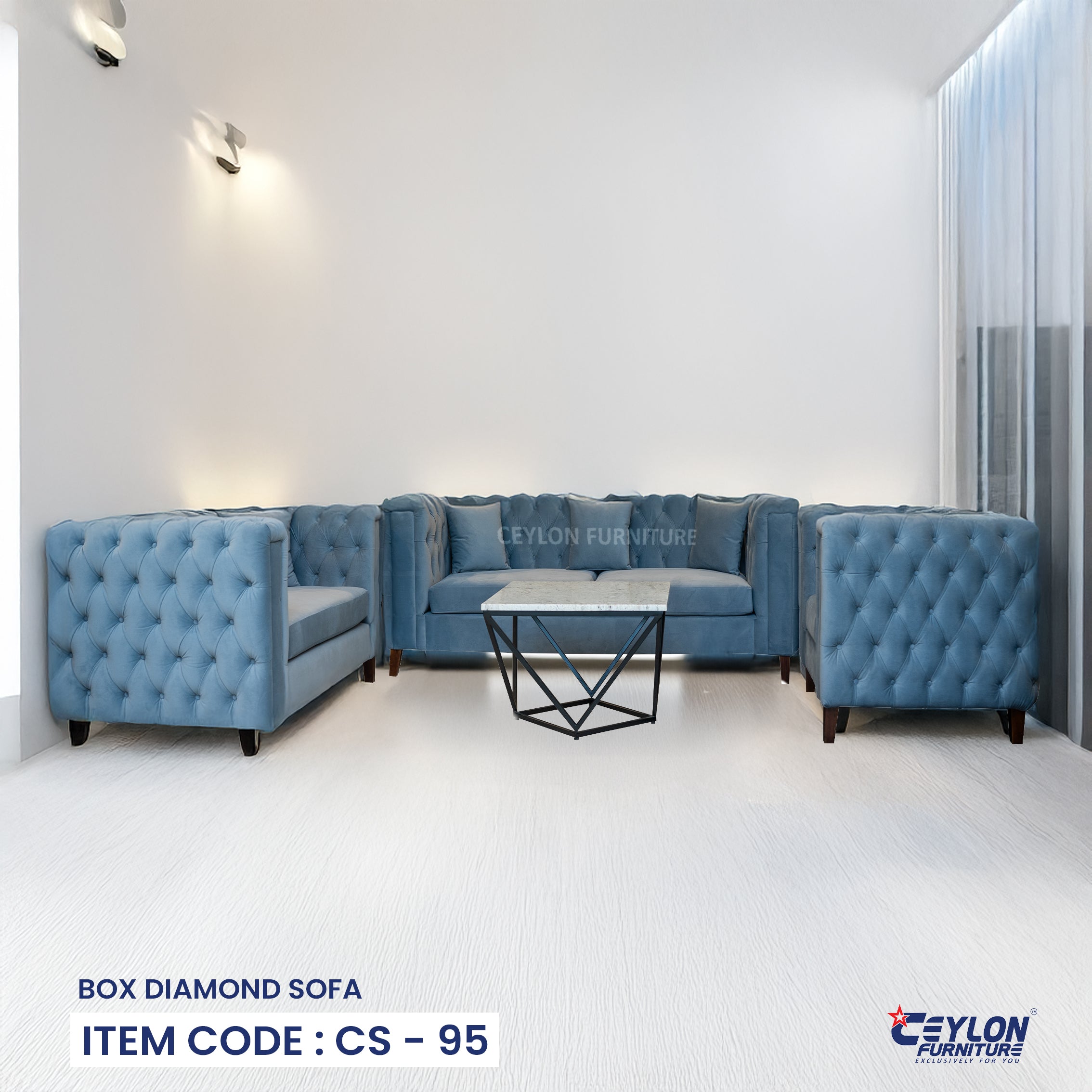 BOX DIAMOND SOFA