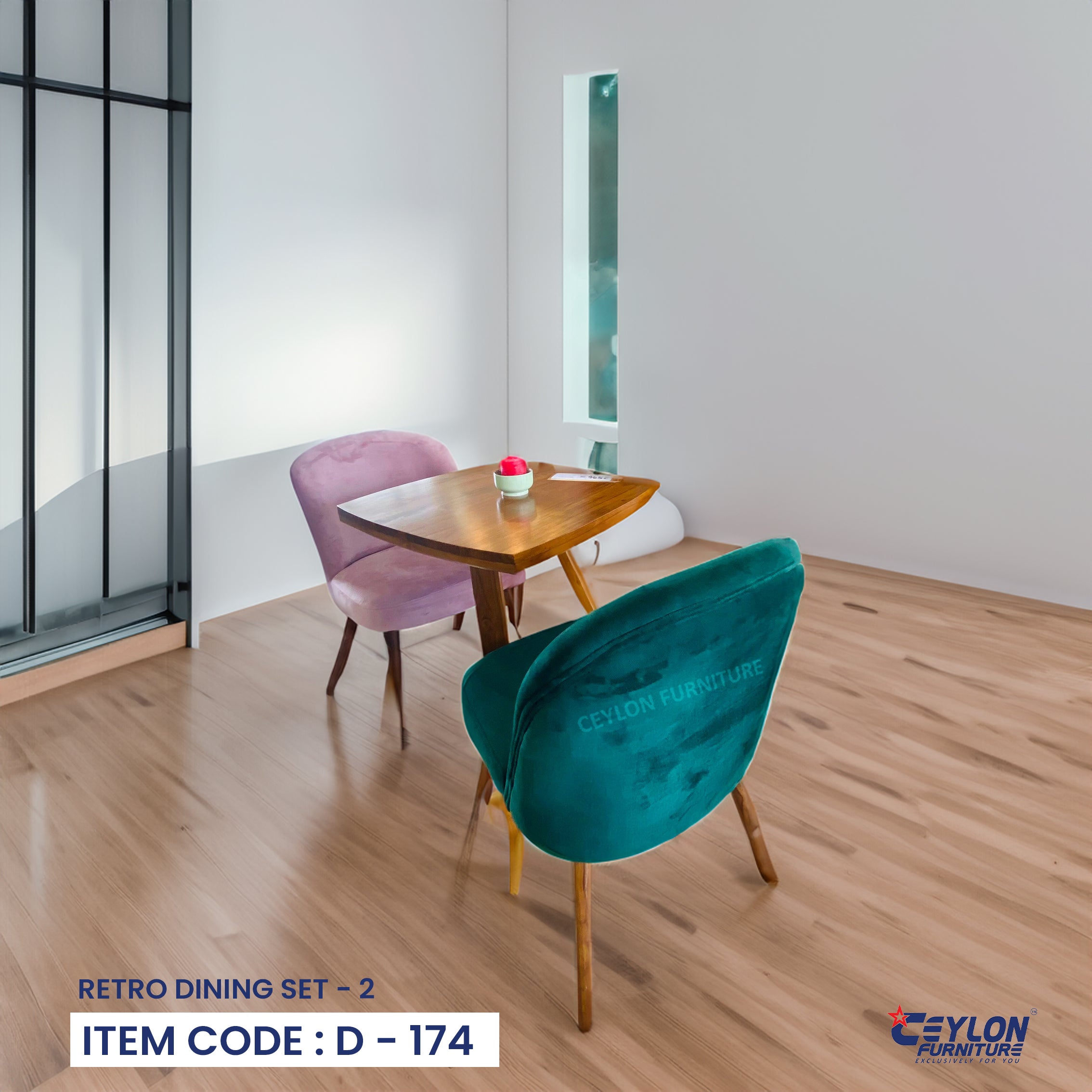 RETRO DINING SET - 2