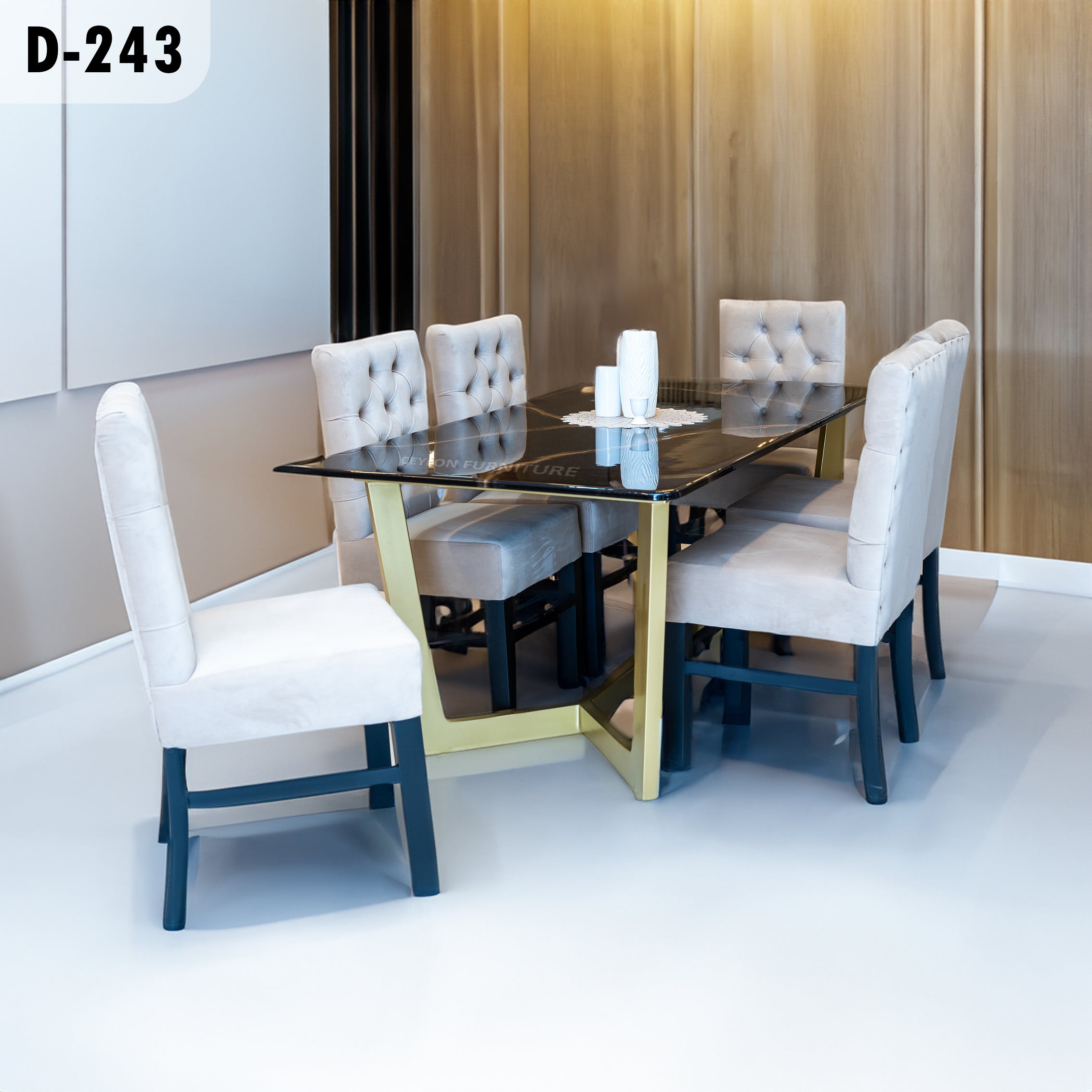 MARBLE-FULL TAG-EPOXY AND STEEL-6CHR