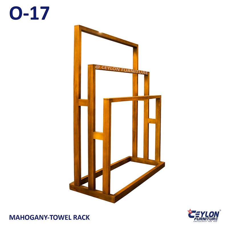MAHOGANY-TOWEL-RACK