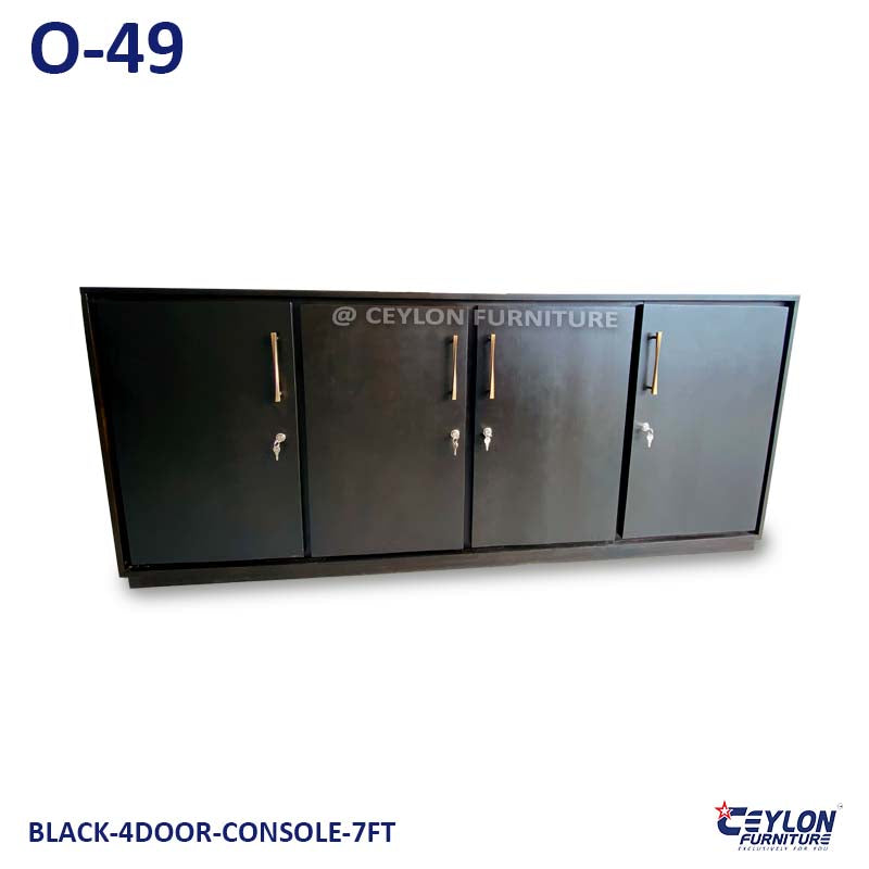 BLACK-4DOOR-CONSOLE-7FT