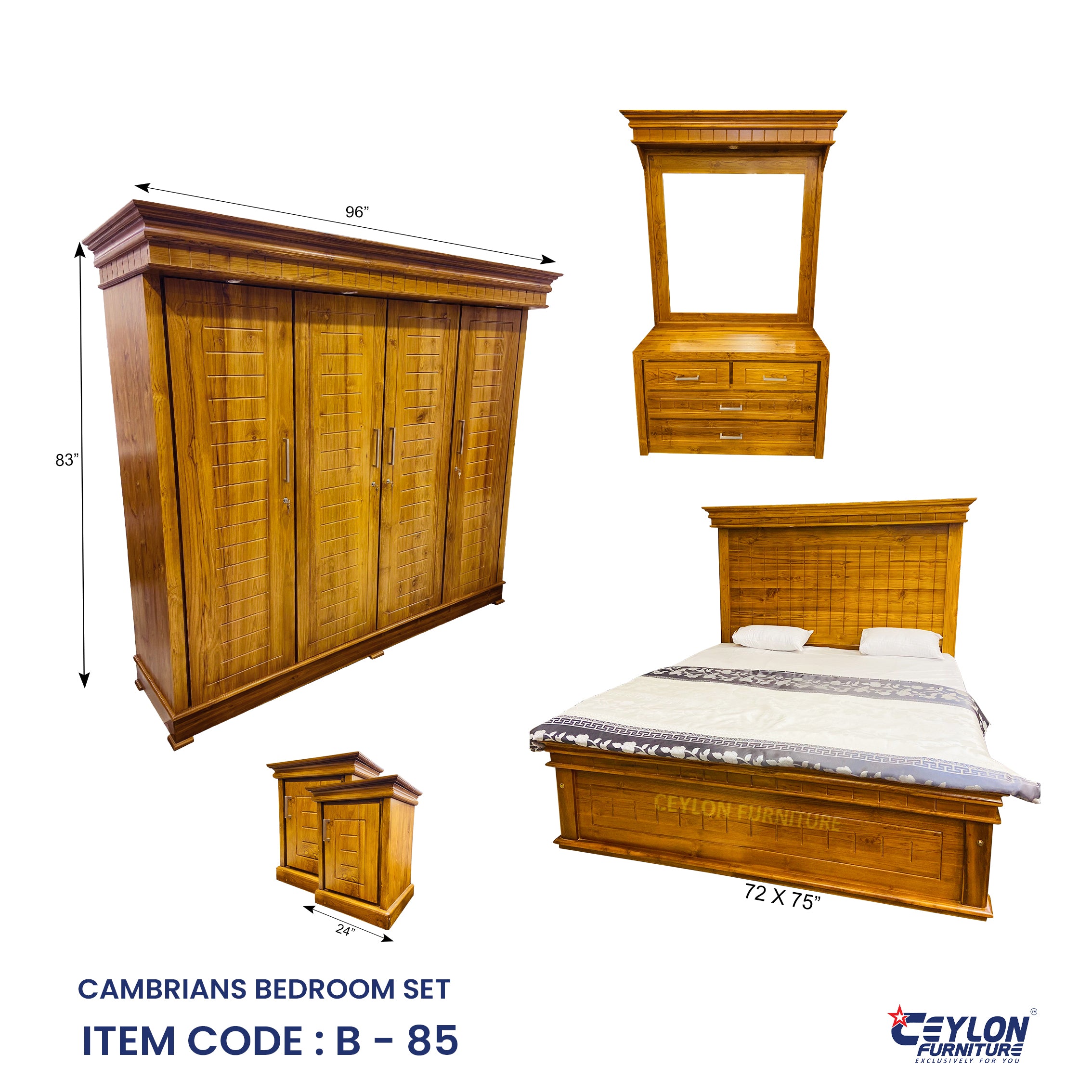 CAMBRIANS BEDROOM SET