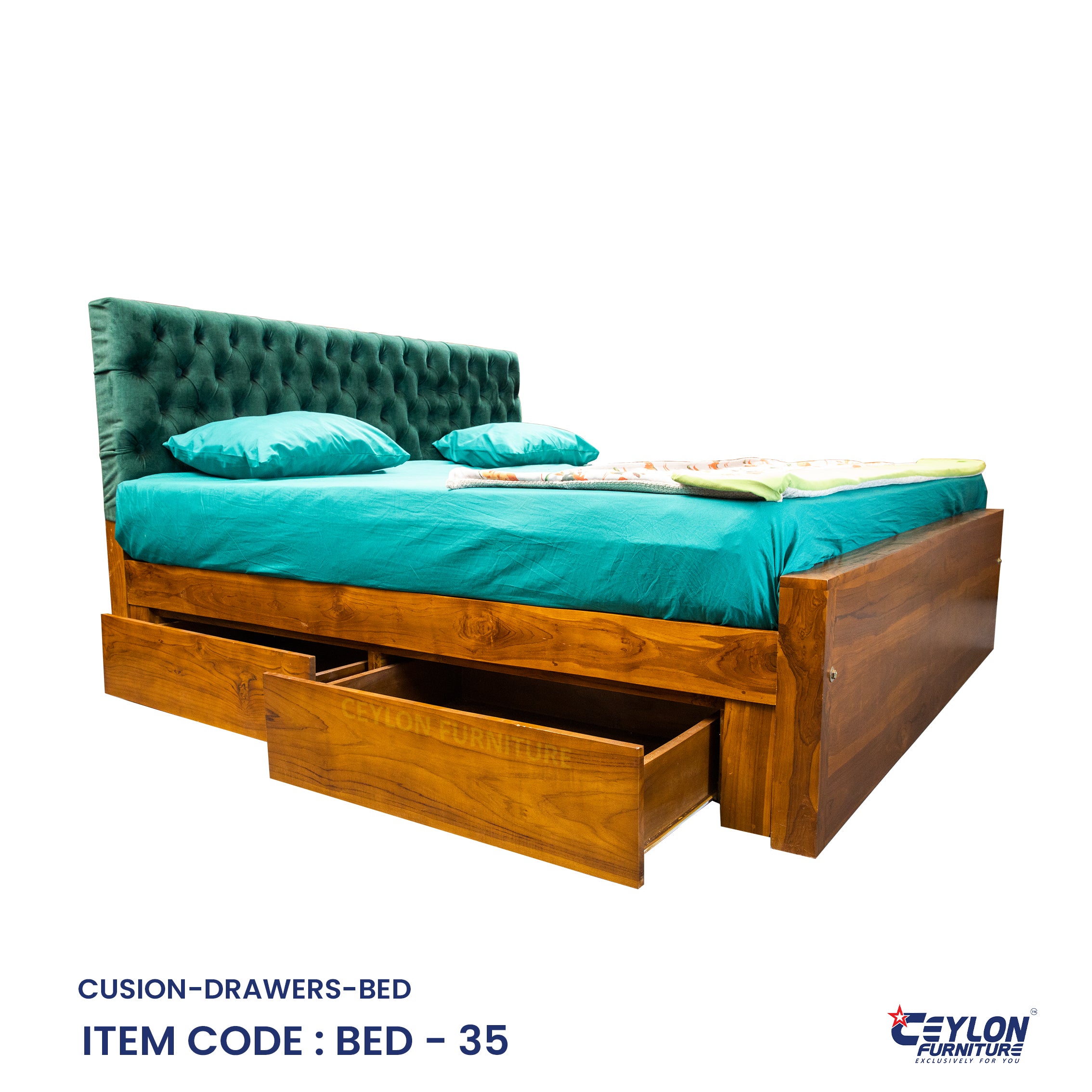 CUSION-DRAWERS-BED