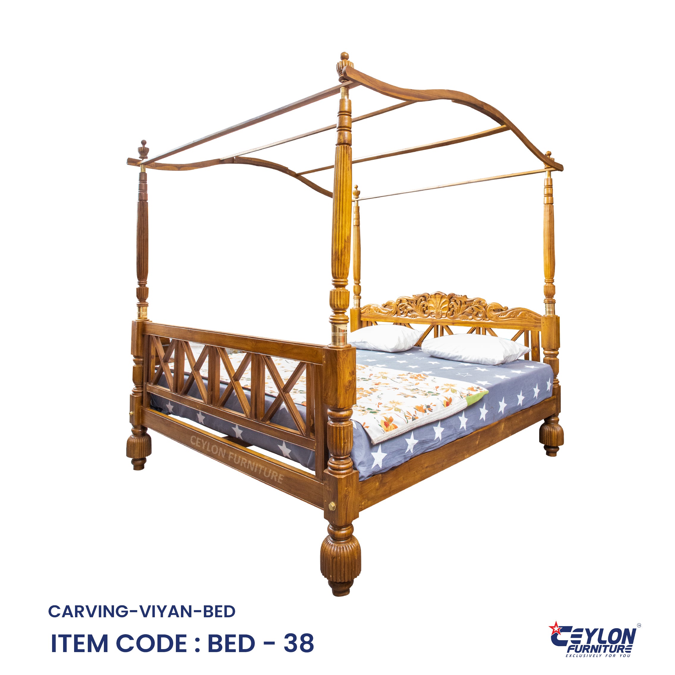 CARVING-VIYAN-BED