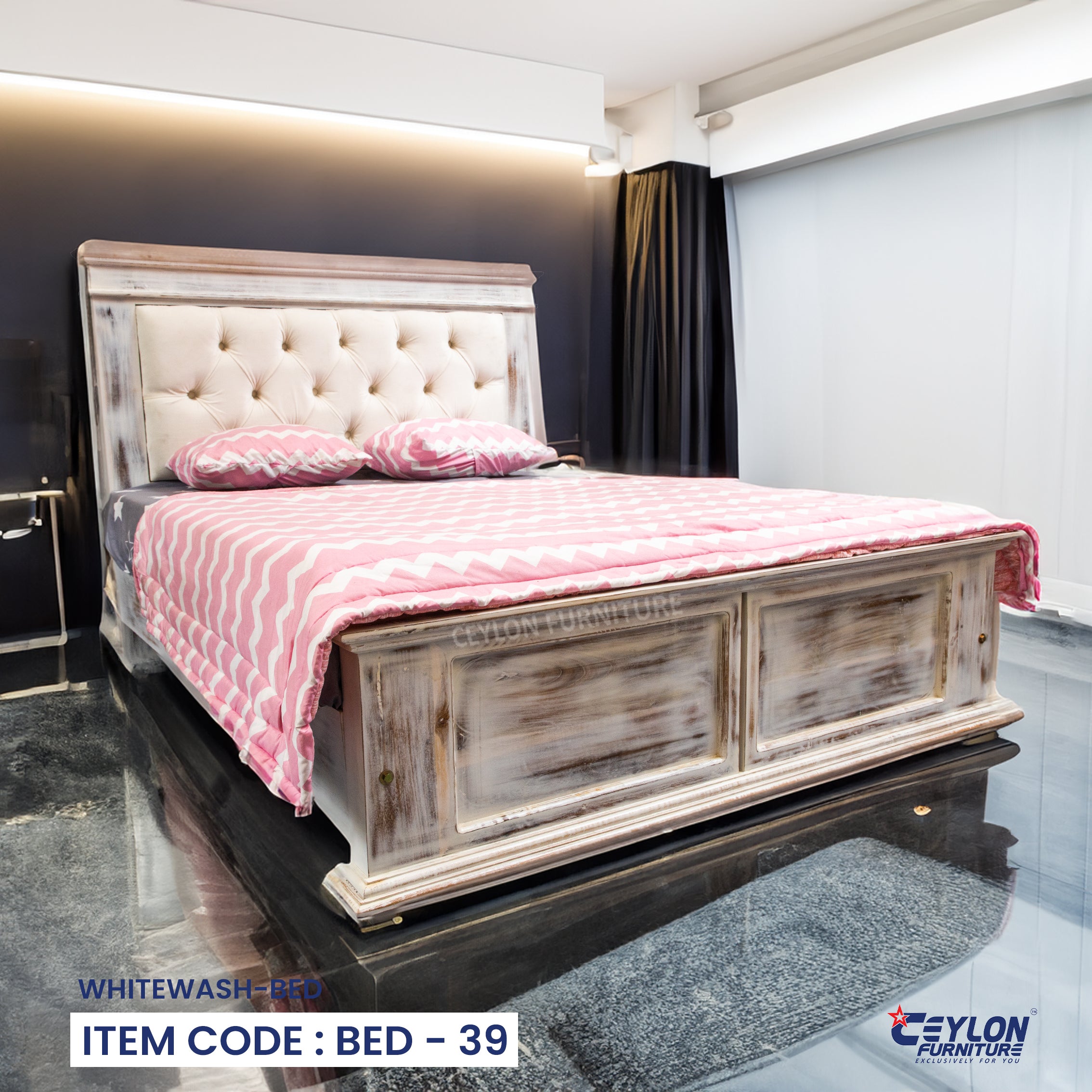 WHITEWASH-BED