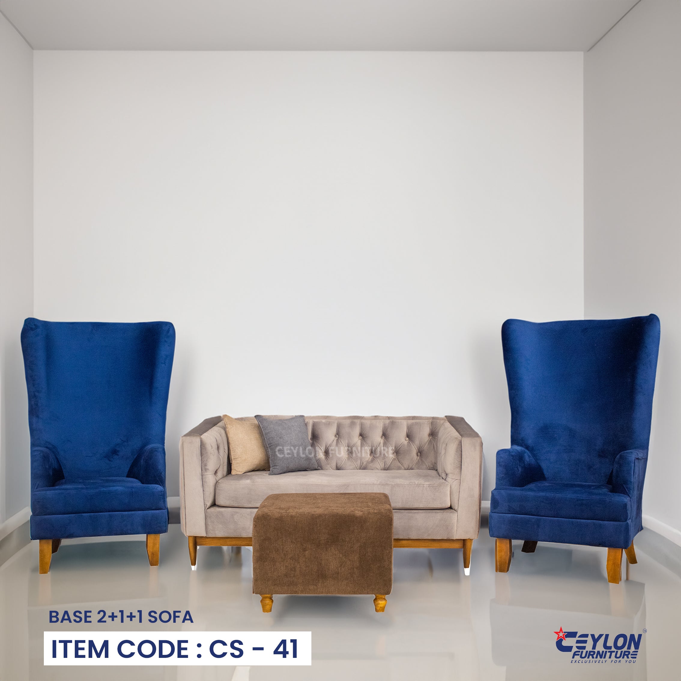 Base 2+1+1 Sofa