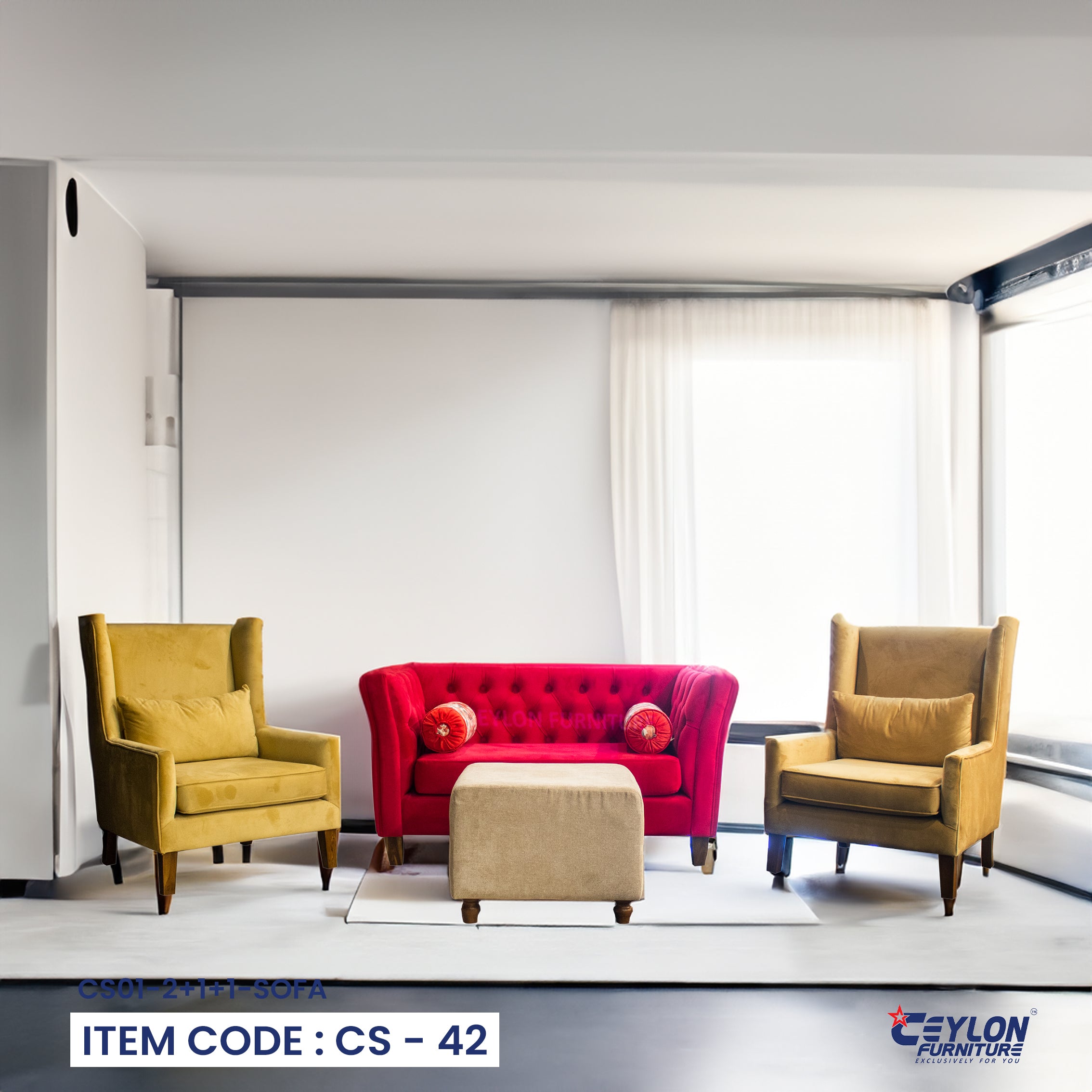 CS01 2+1+1 Sofa