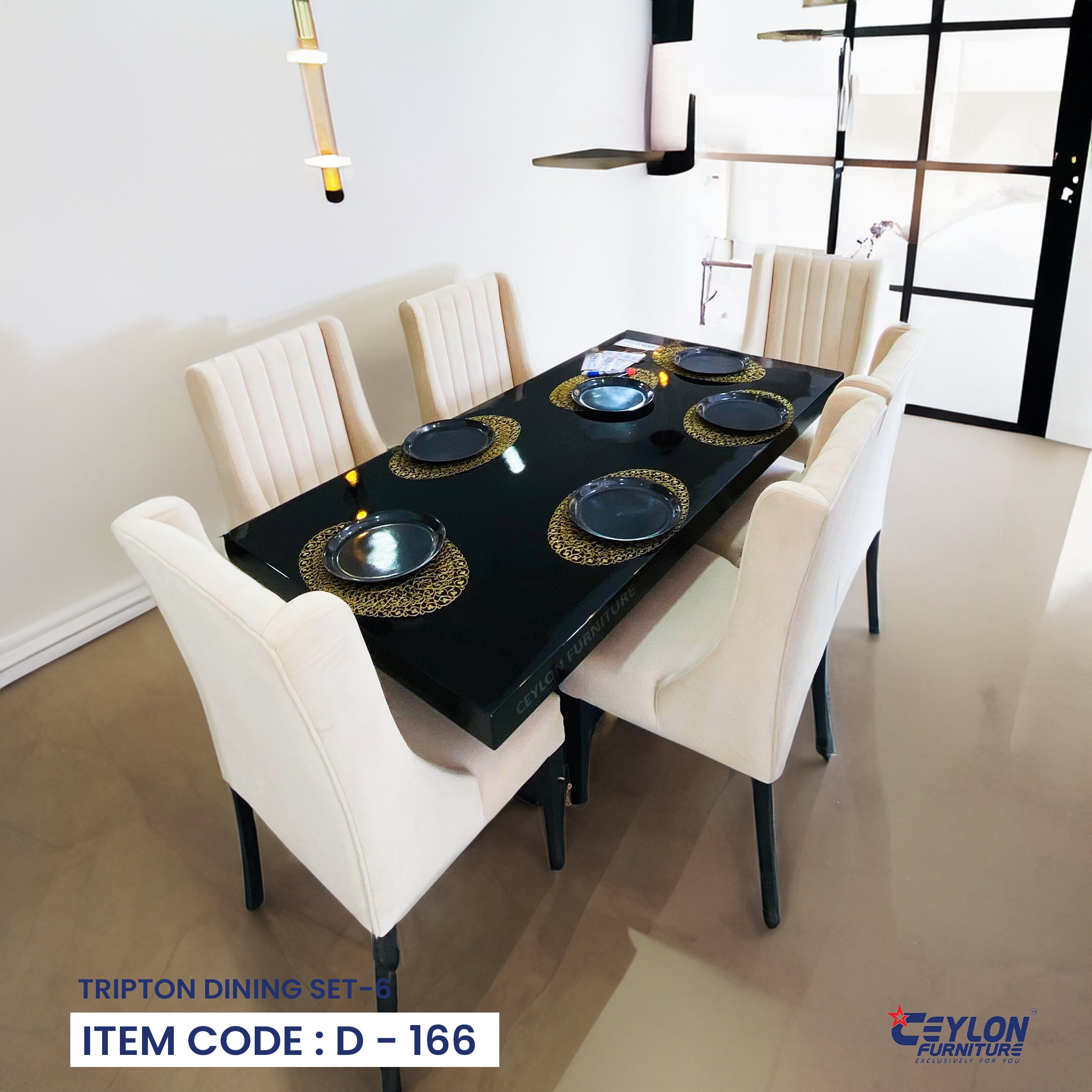 TRIPTON DINING SET-6