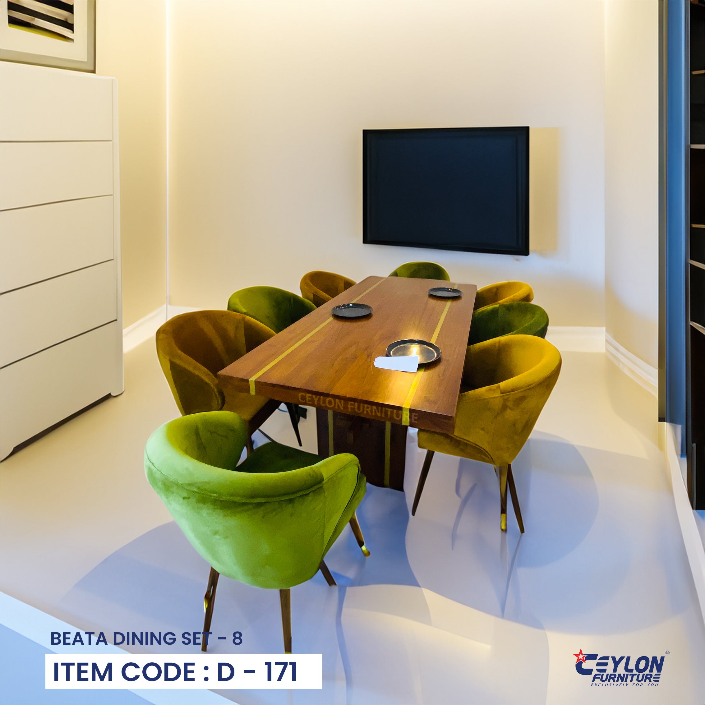 BEATA DINING SET - 8