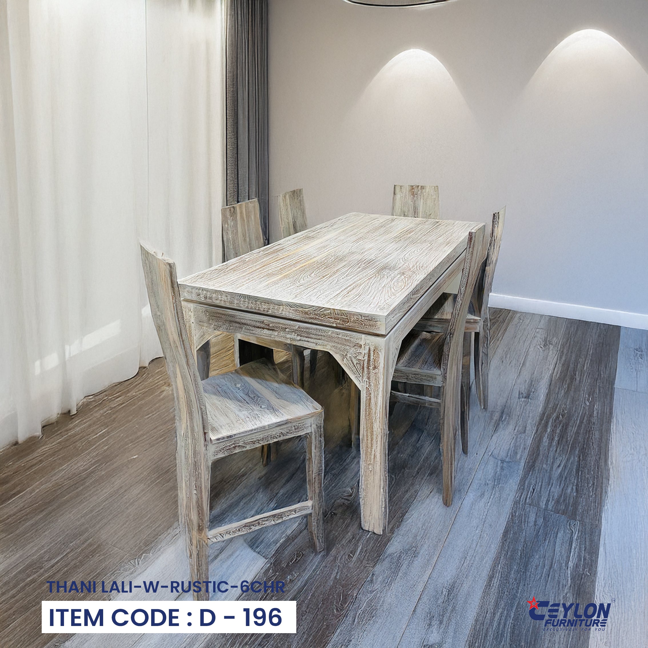 THANI LALI-W-RUSTIC-6CHR