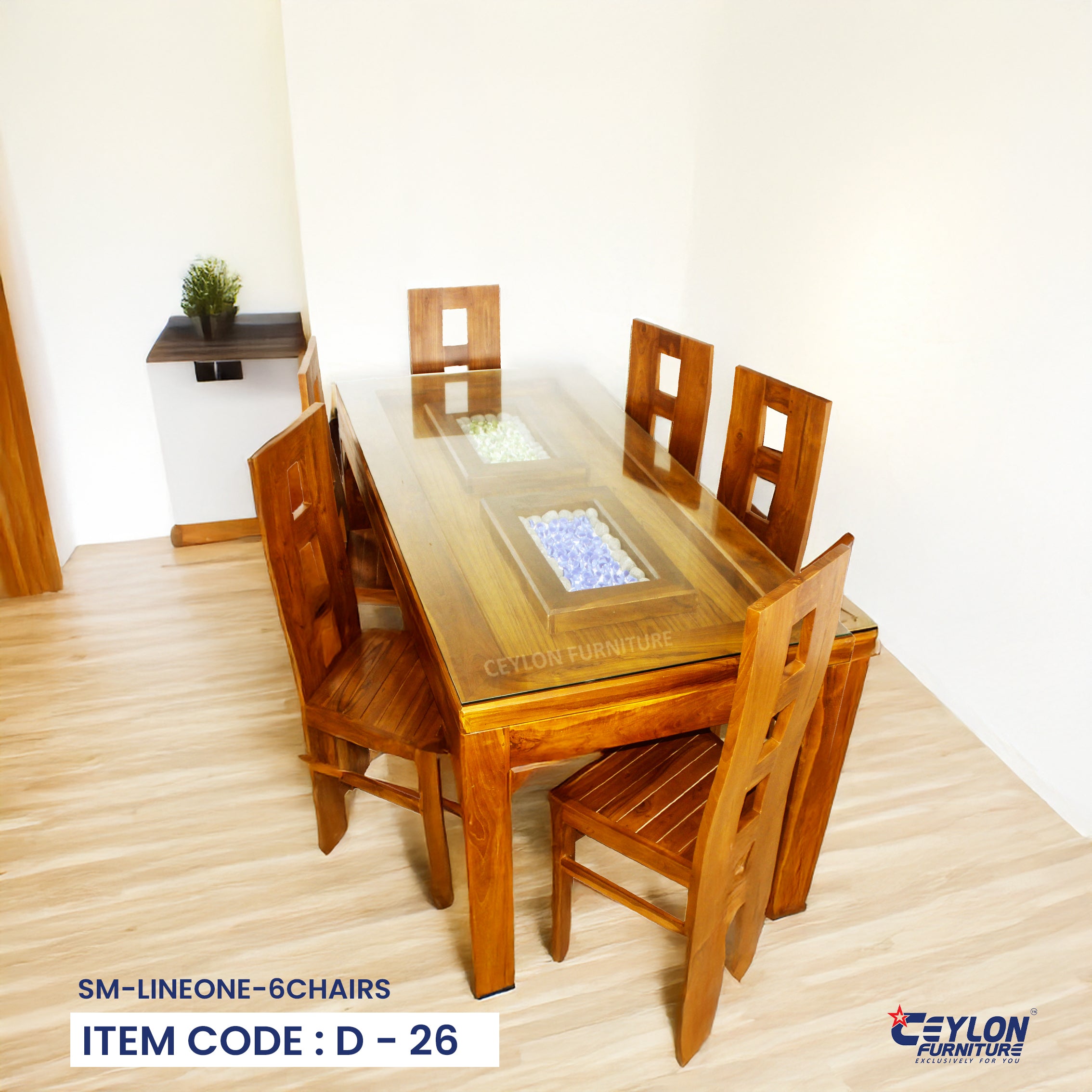 SM-LINEONE-6CHAIRS