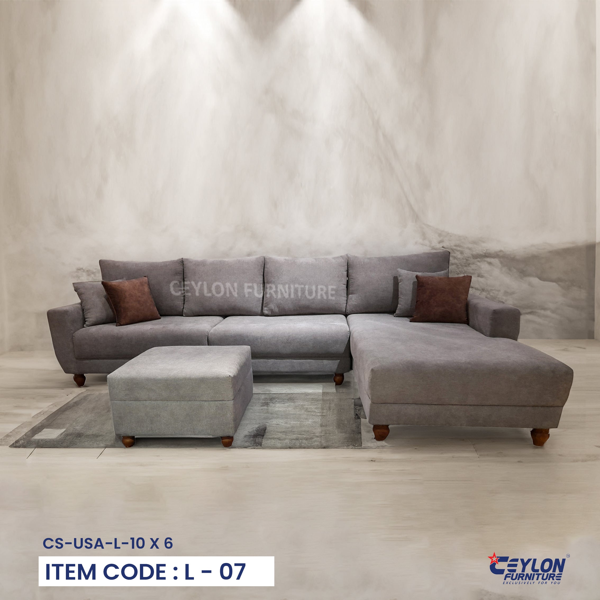 CS USA L-Sofa