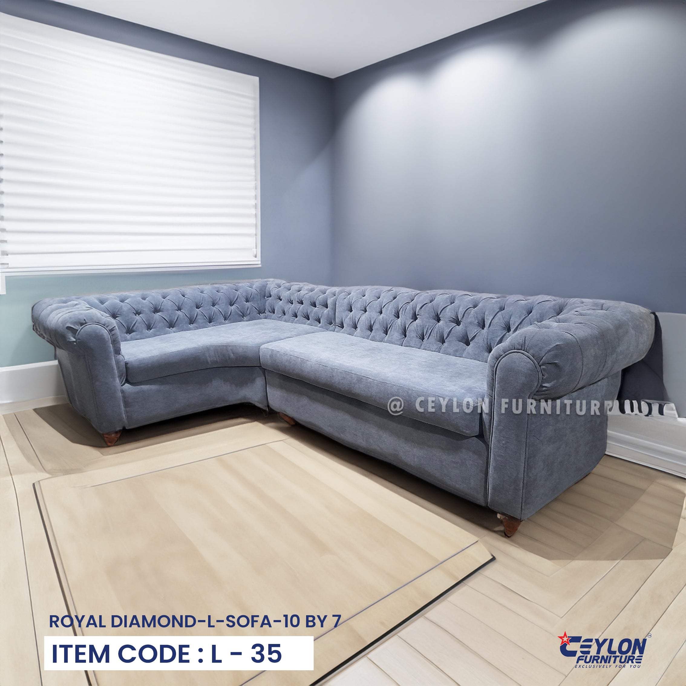 Royal Diamond L-Sofa