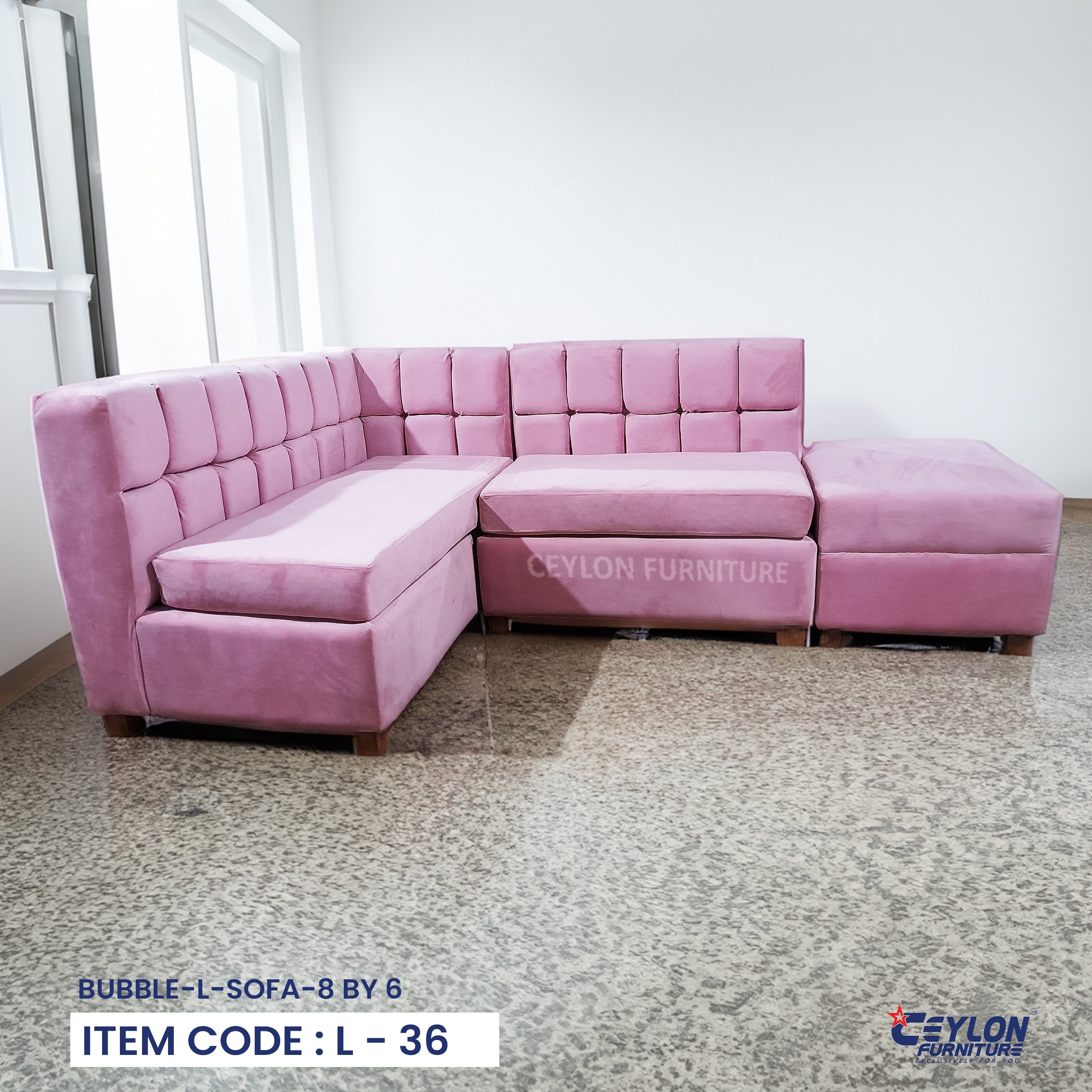 Bubble L-Sofa