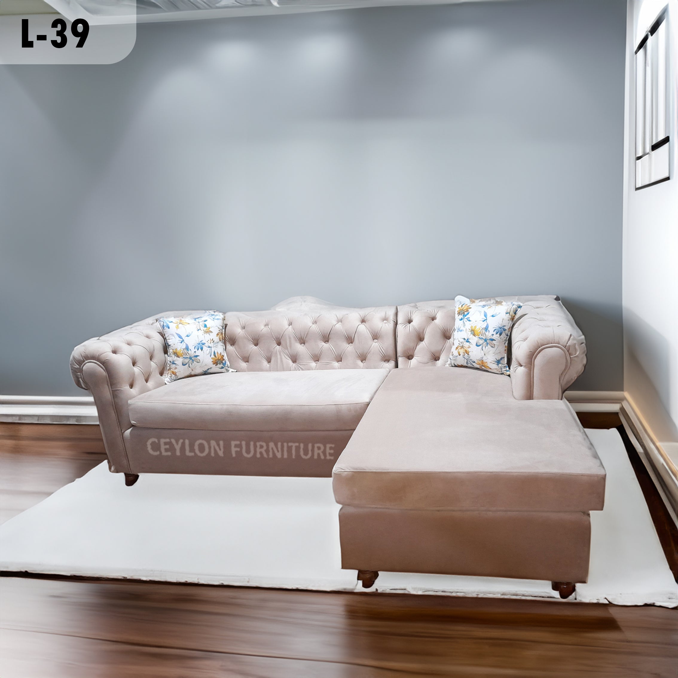 Diamond L-Sofa