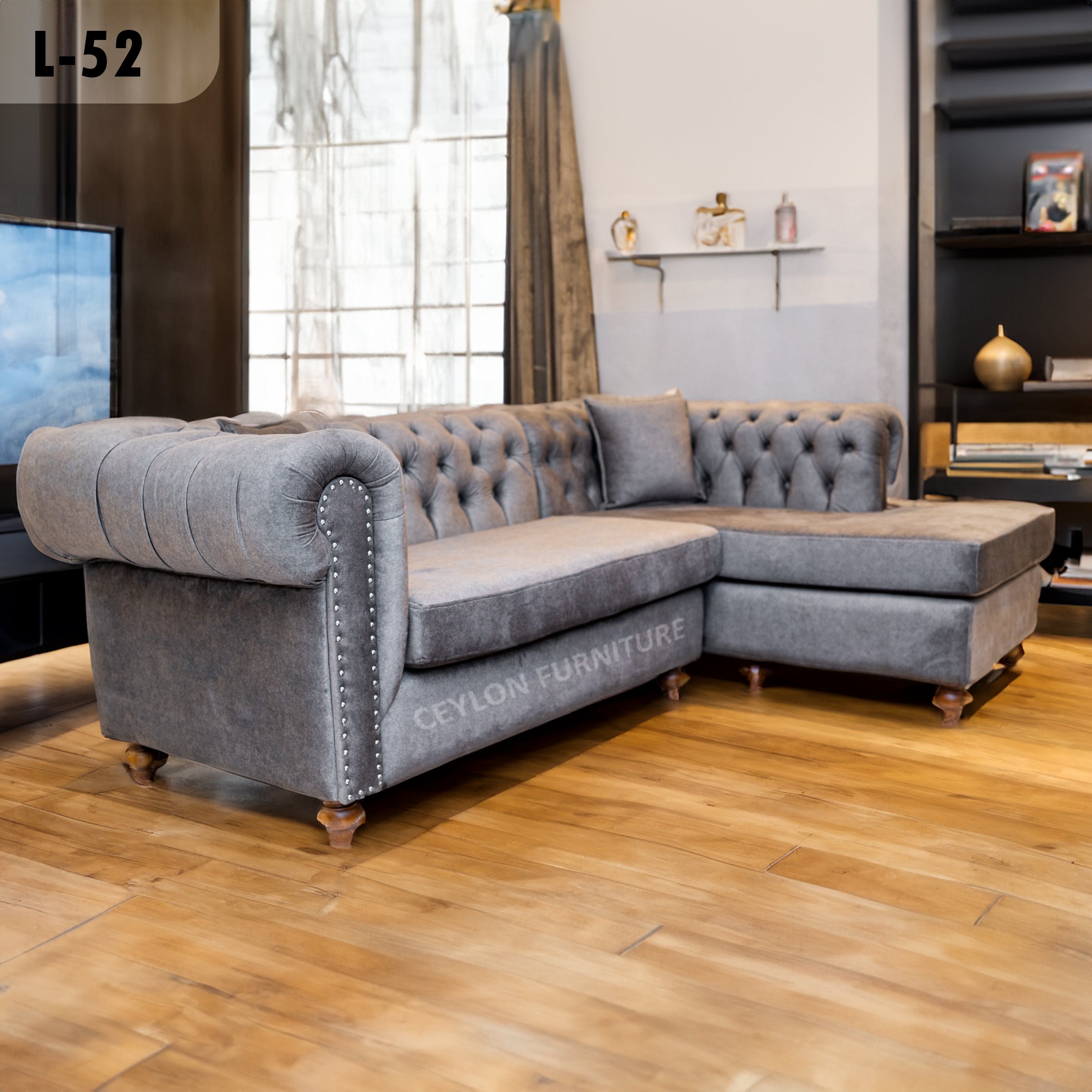 Diamond L-Sofa