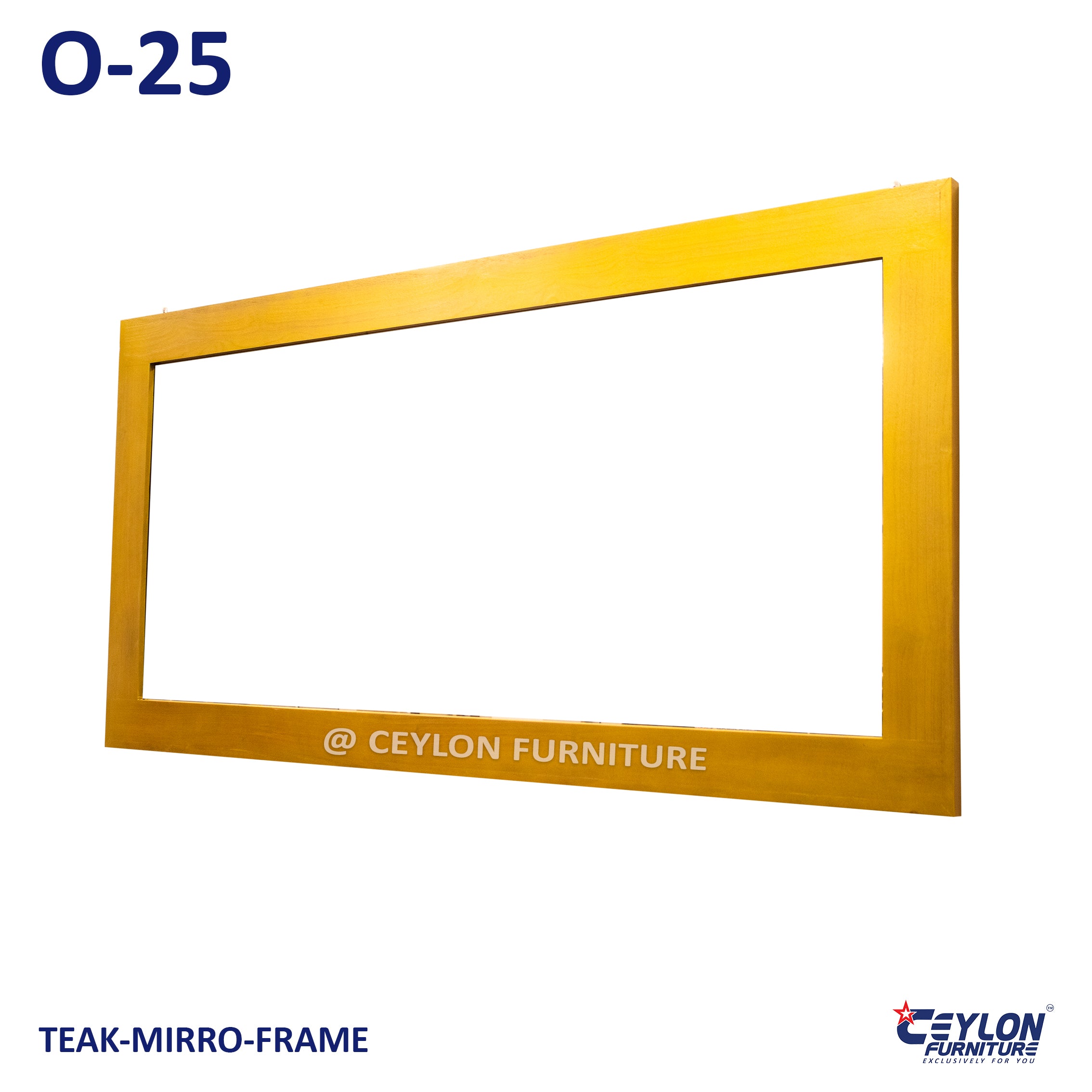 TEAK-MIRRO-FRAME