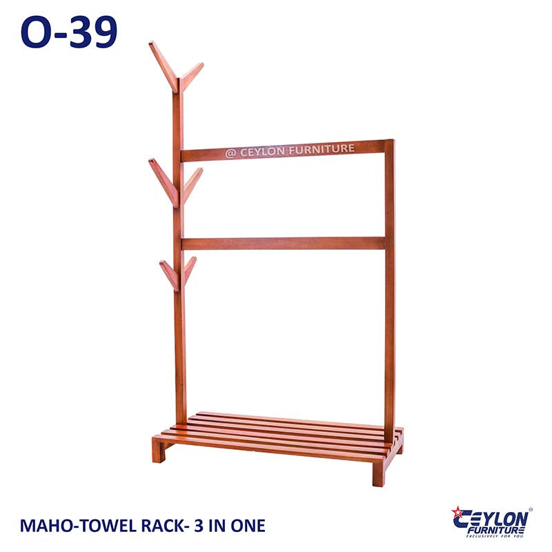 MAHO-TOWEL RACK- 3 IN ONE