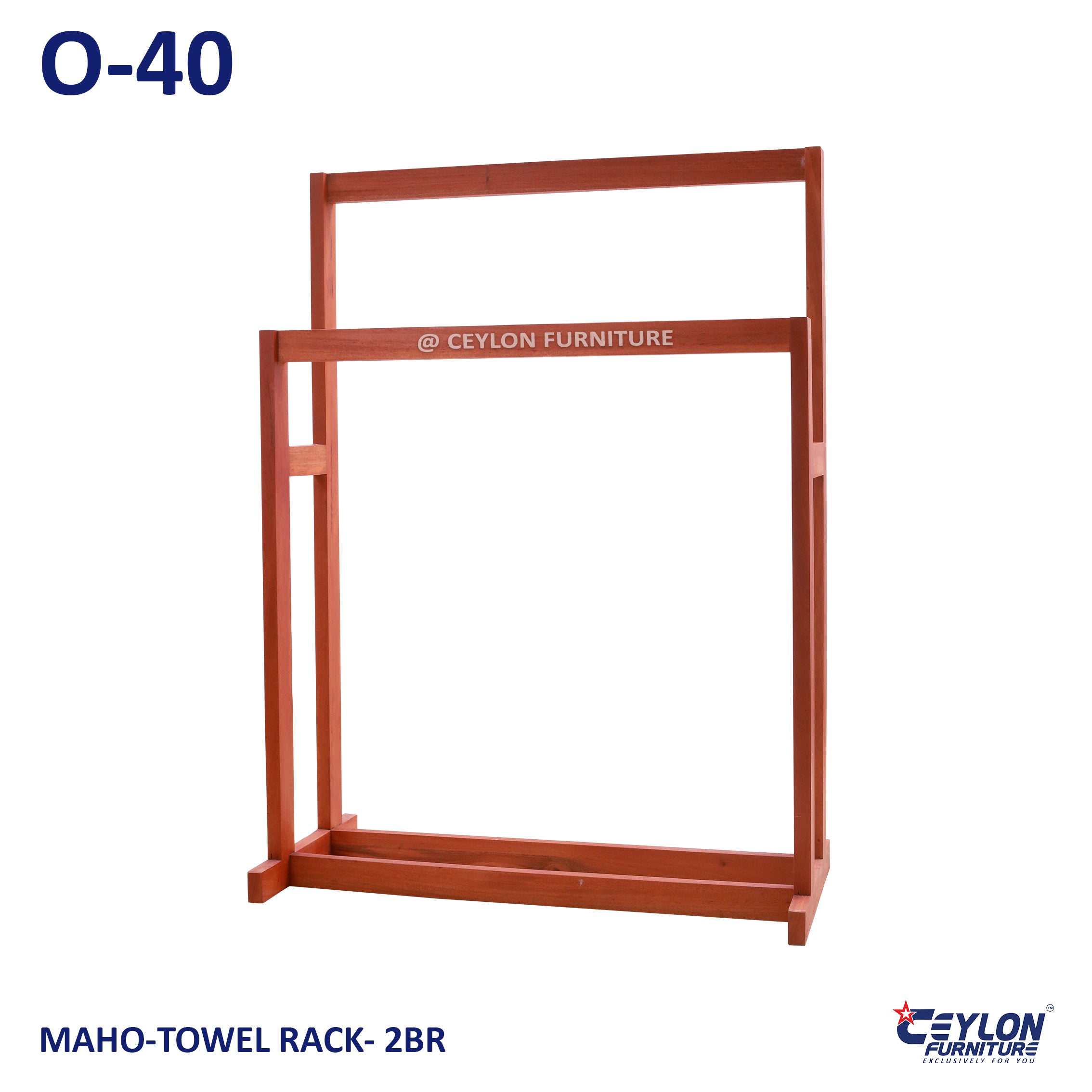 MAHO-TOWEL RACK-2BR