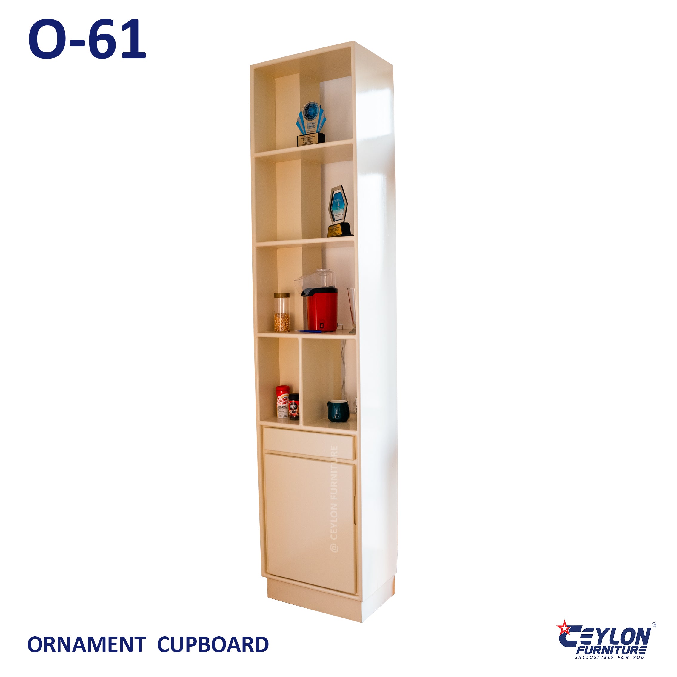 ORNAMENT CUPBOARD