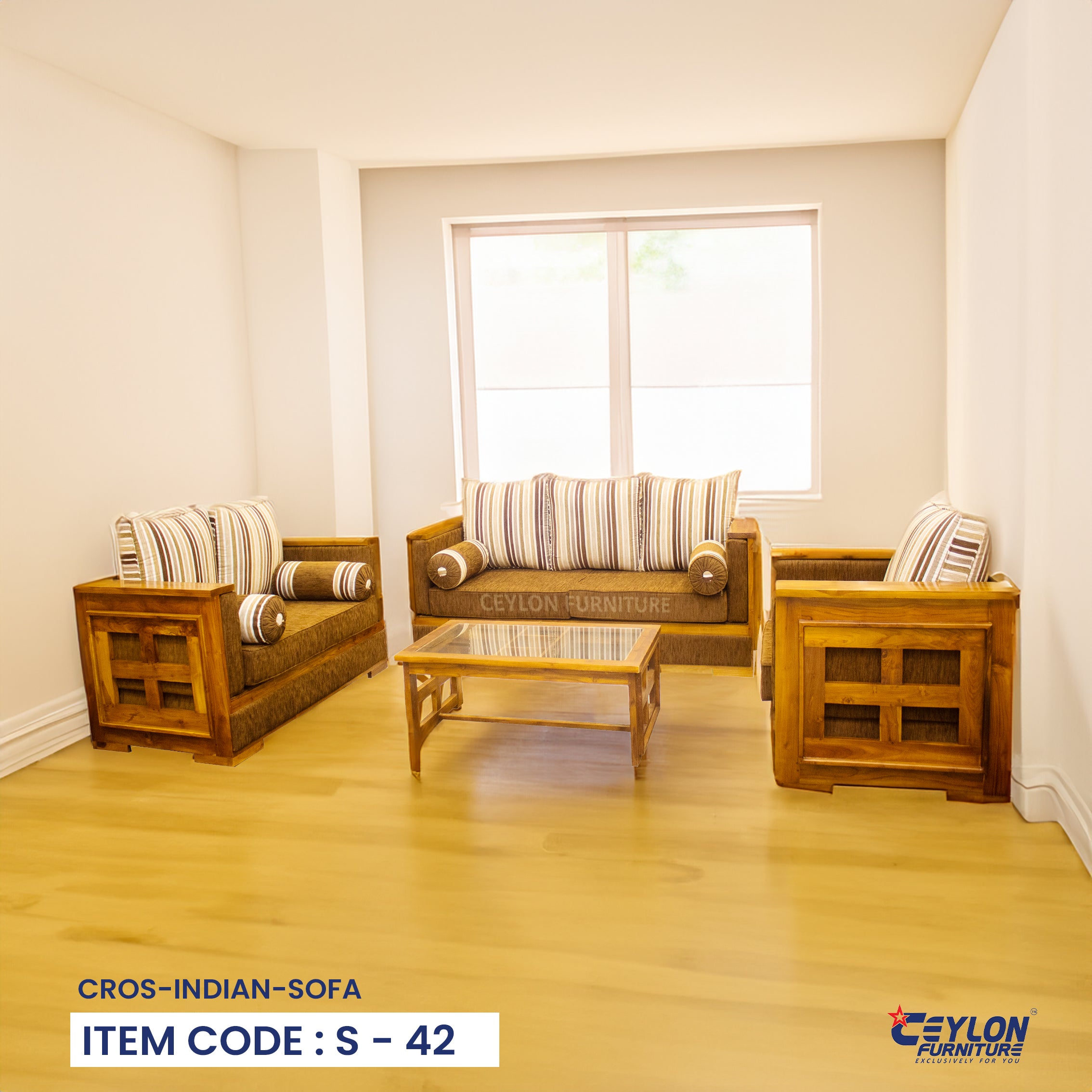 Cros Indian Sofa