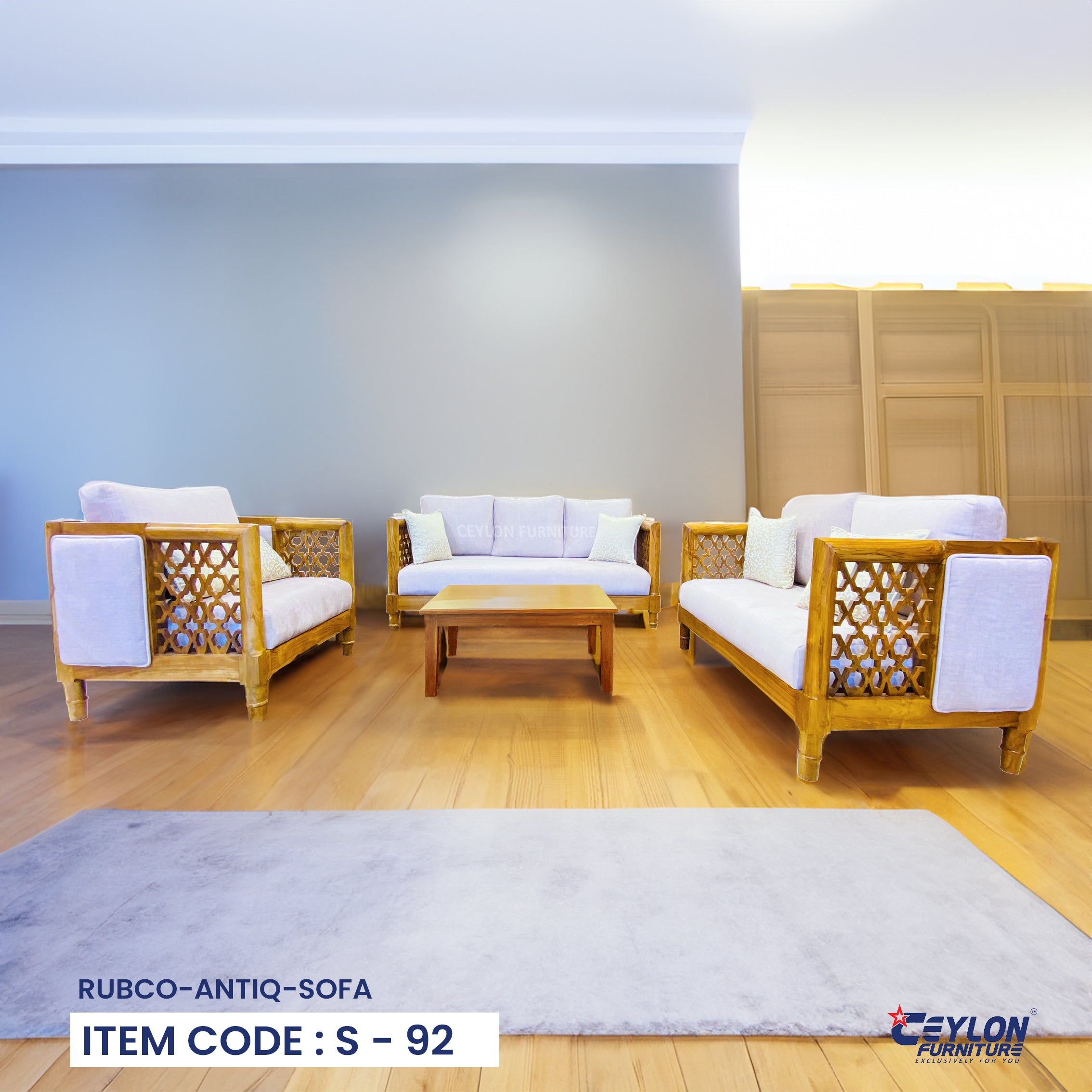 Rubco Antiq Sofa