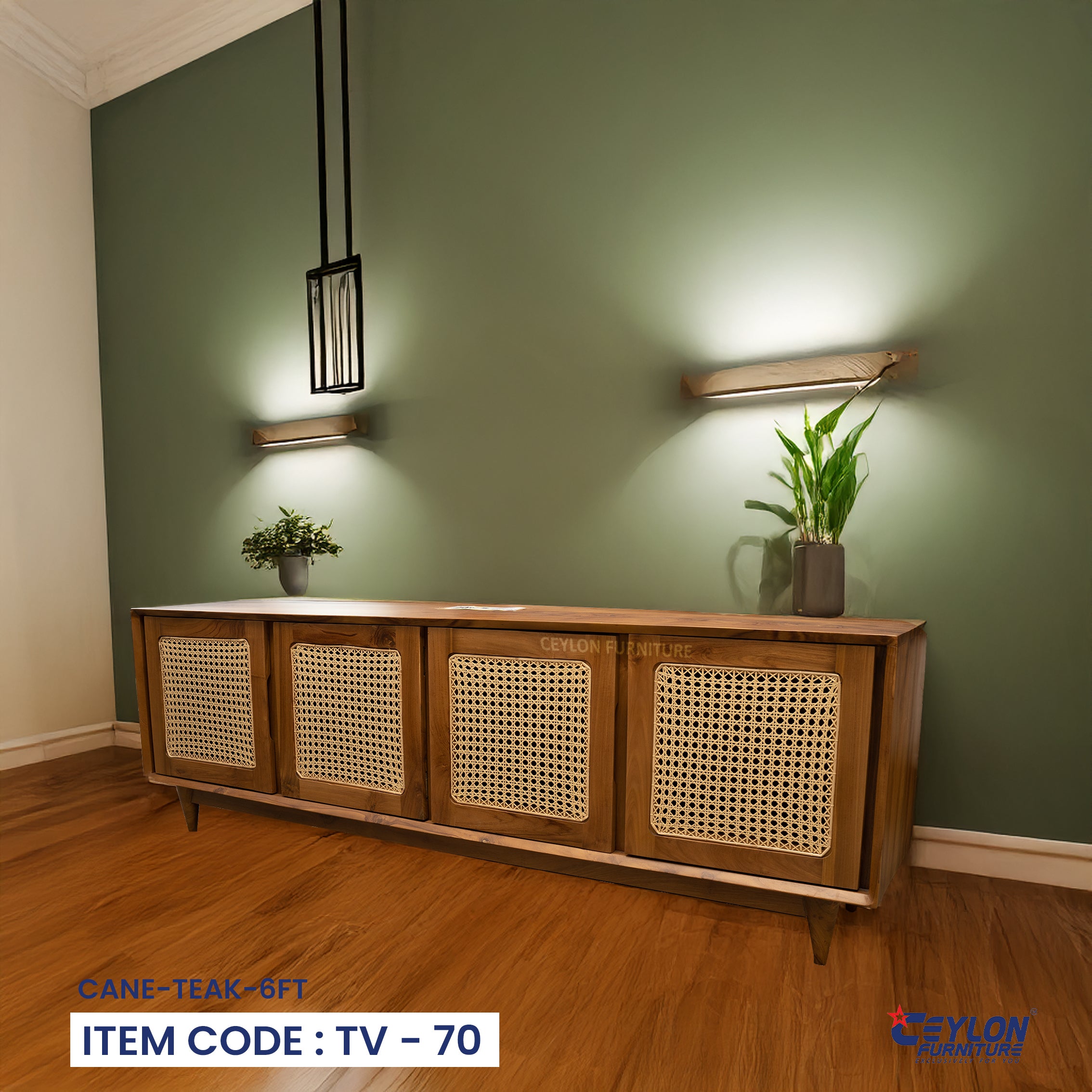 CANE-TEAK-6FT
