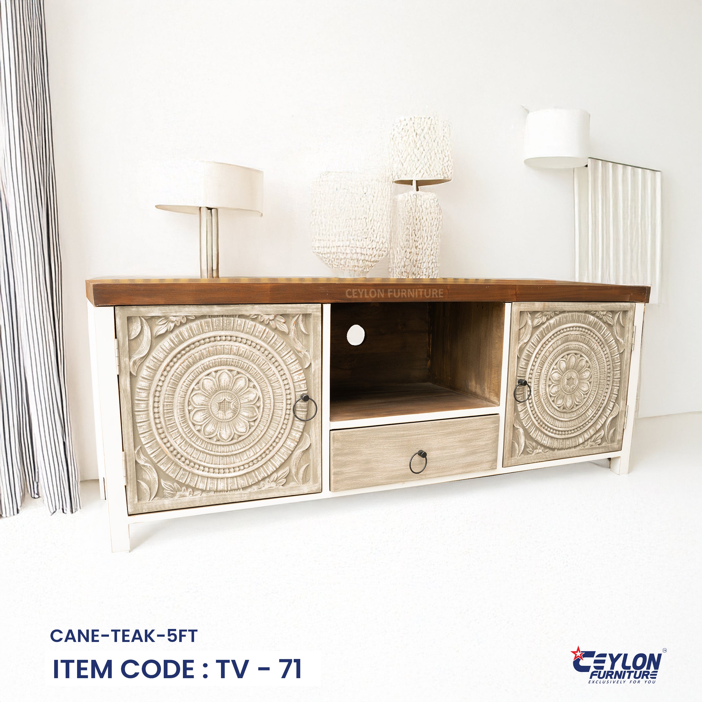 CANE-TEAK-5FT